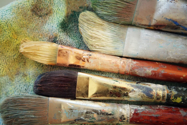 Splattered Brushes